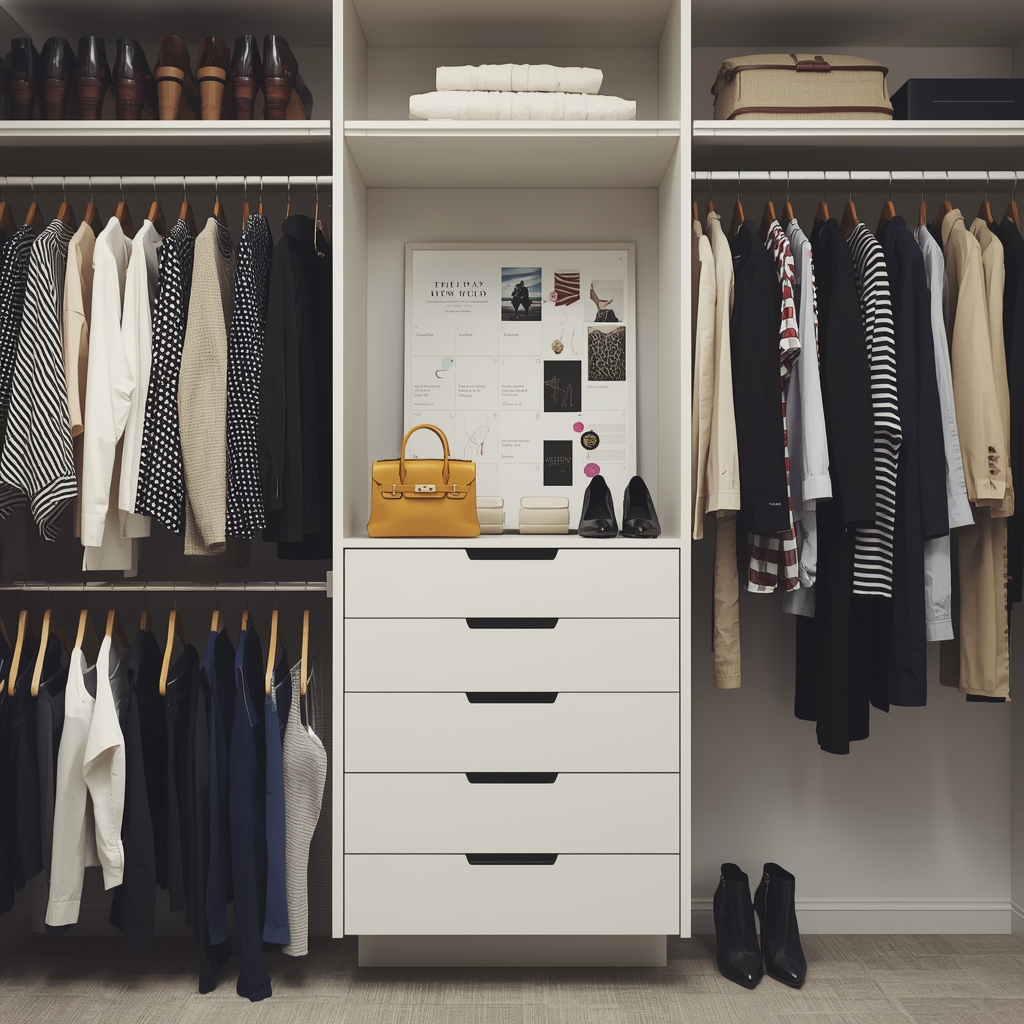 Capsule wardrobe planning at Tlexironshar